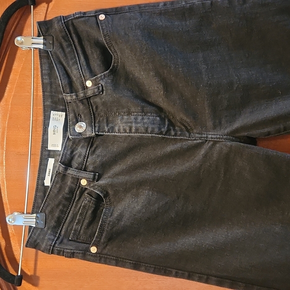 Mango High Rise Skinny Jeans size US 6 black - Picture 7 of 16